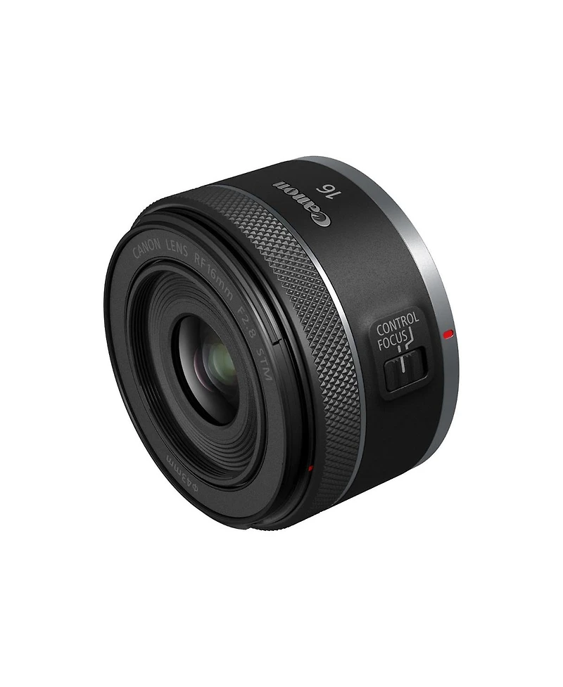 Canon Rf 16mm f/2.8 Stm Lens with 43mm Filter Kit, Soft Lens Case, Lens Cleaner, Cleaning Kit, Universal Lens Cap Tether