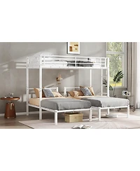 Streamdale Furniture Metal Triple Bunk Bed