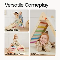 Tiny Land 7-in-1 Rainbow Climbing Set