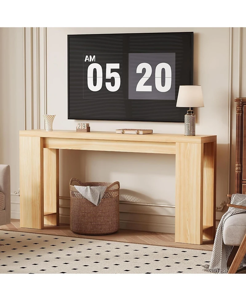 gaomon Console Tables for Living Room, Farmhouse Long Narrow Entryway Table for Entrance, Hallway, Foyer