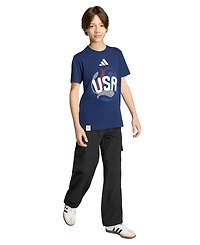 adidas Boys' 8-20 Fifa World Cup 2026 Usa Crewneck T-Shirt