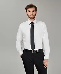 Alfani Men's Regular Fit Solid Dress Shirt, Macy's Exclusive