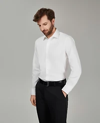 Alfani Men's Regular Fit Solid Dress Shirt, Macy's Exclusive