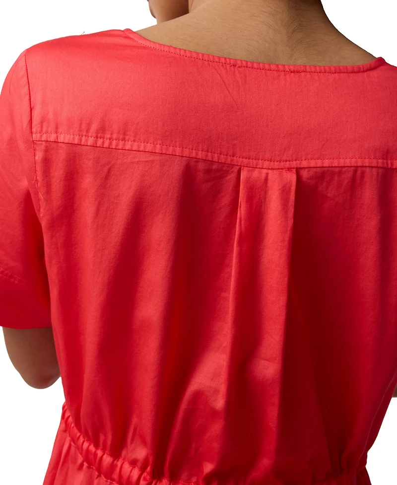 Ingrid + Isabel Maternity Waist Defined Shirt Dress