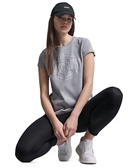 Dkny Sport Women's Collegiate Medallion Logo T-Shirt