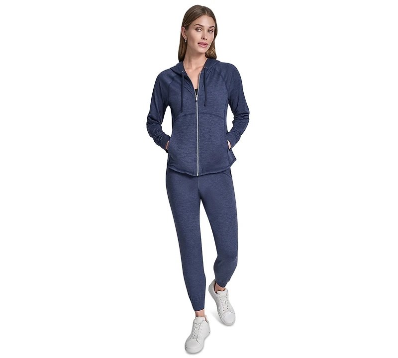 Dkny Women's Full-Zip Long-Sleeve Hoodie