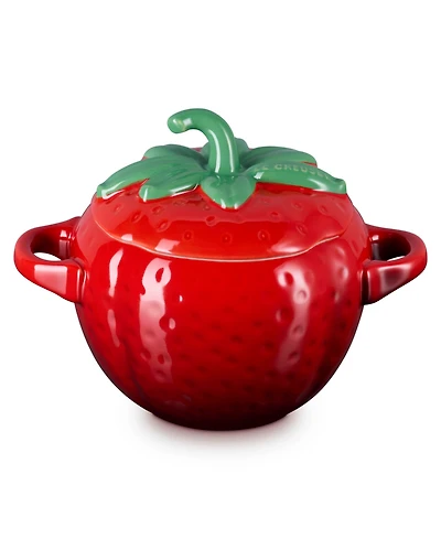 Le Creuset Stoneware 16 oz. Strawberry Mini Cocotte