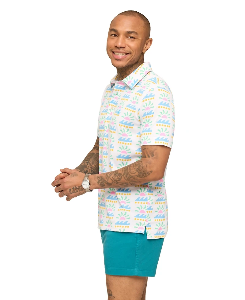 Chubbies Men's The Easygoer Printed Polo Shirt