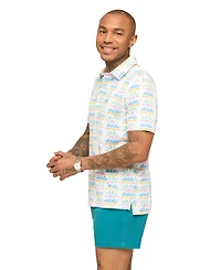 Chubbies Men's The Easygoer Printed Polo Shirt