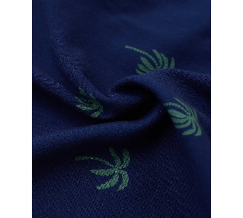 Chubbies Men's The Nighttime Palm Printed Shirt