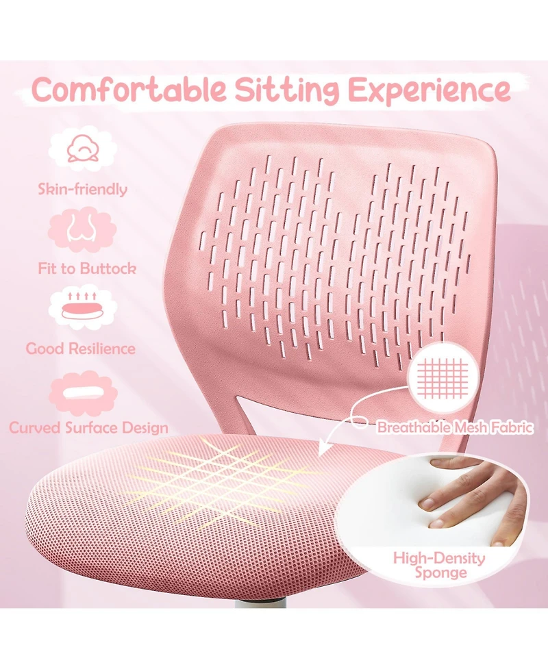 Sugift Ergonomic Children Study Chair with Adjustable Height