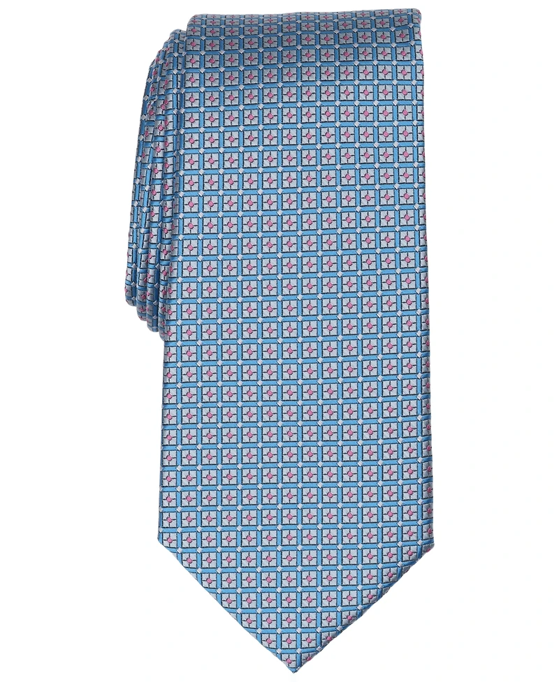 Club Room Men's Holston Classic Geometric Pattern Tie, Macy's Exclusive