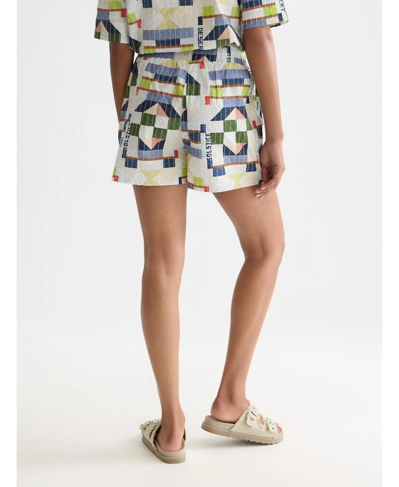 Scotch & Soda Women's and Printed Stitch-Embroidered Shorts