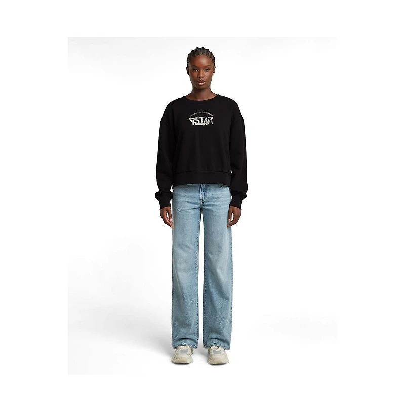 G-Star Women's Logo Loose Sweater