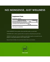 Swanson Zinc Carnosine (PepZin Gi), Gastric Health and Digestive Support, Microbial Balance in Stomach 60 Capsules