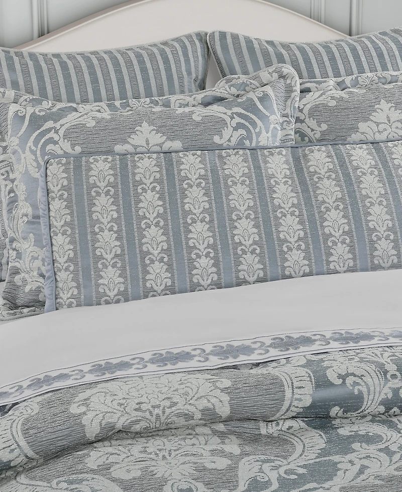 J Queen New York Queensbury Bolster Decorative Pillow, 14" x 54"