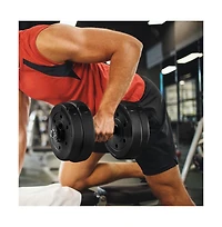 Yaheetech Adjustable Dumbbell Weight Set For Home Gym