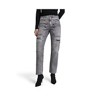 G-Star Women's Viktoria Utility High Straight Jeans