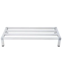 Homfan Heavy Duty Aluminum Storage Rack - Rust-Resistant Organizer with Non-Slip Feet,for Bathroom
