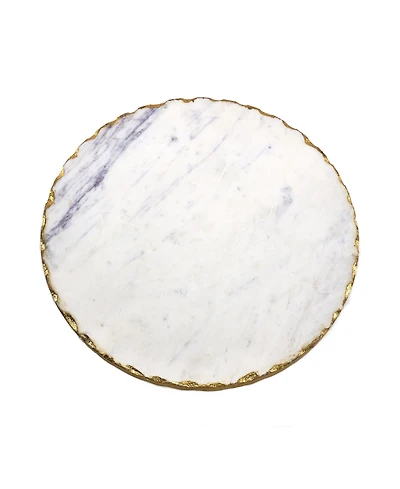 Godinger Lavi Large Marble Edge 16" Lazy Susan