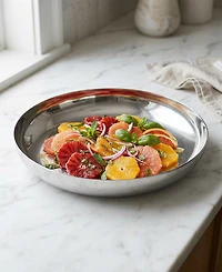 Godinger Guilded Large Round Serving Bowl