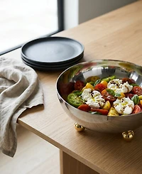 Godinger Temari Footed 176 oz. Salad Bowl