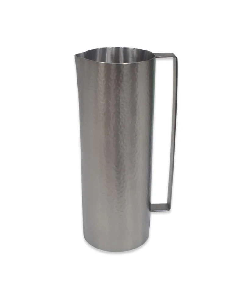 Godinger Temari Hammered Gunmetal 42 oz. Beverage Pitcher