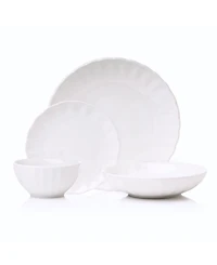 Godinger Viera Porcelain 16-Pc. Dinnerware Set, Service For 4