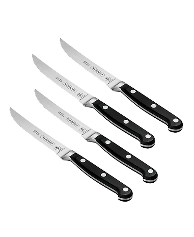 Tramontina Pro Series Forged 4-Pc. Serrated Steak Knife Set