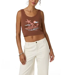 O'Neill Women's Cotton Motu Scoop Neck Tank Top