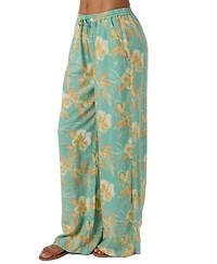 O'Neill Women's Viscose Rosalie Tiki Printed Pants