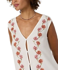 O'Neill Women's Farren Floral Sleeveless Top