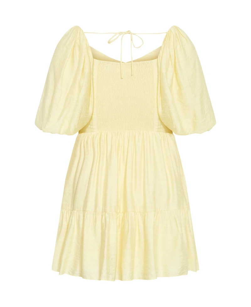City Chic women's Plus Mindy Babydoll Mini Dress