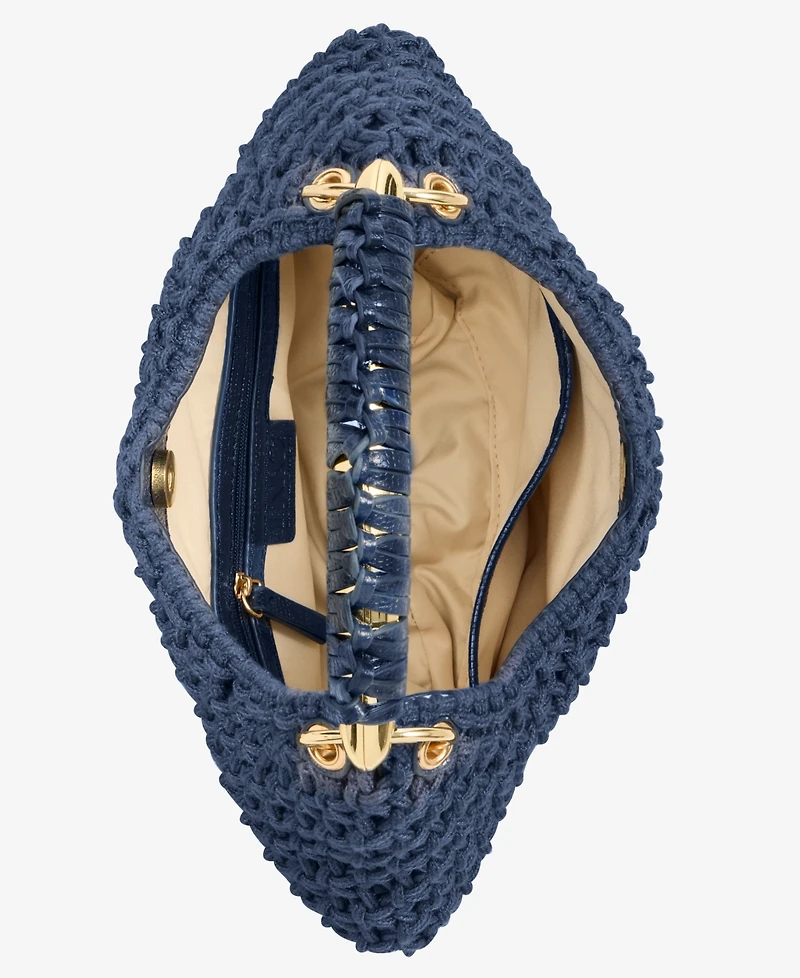 I.n.c. International Concepts Eedenn Crochet Hobo Handbag with Small Wallet, Macy's Exclusive