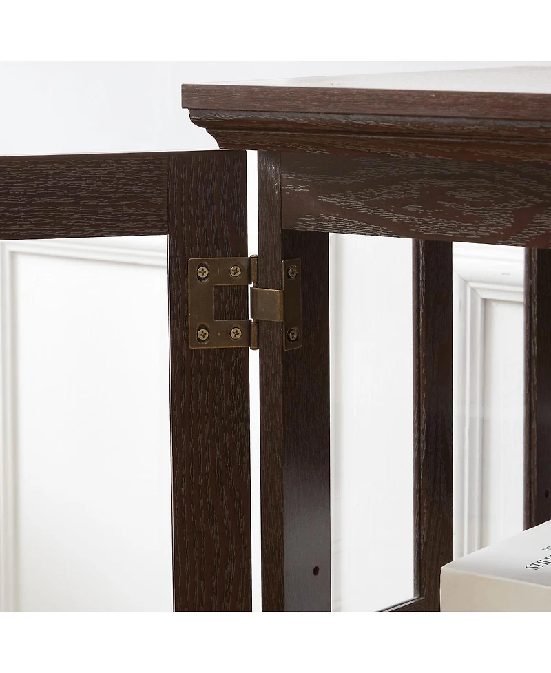 Streamdale Furniture Glass Door Curio Display Cabinet