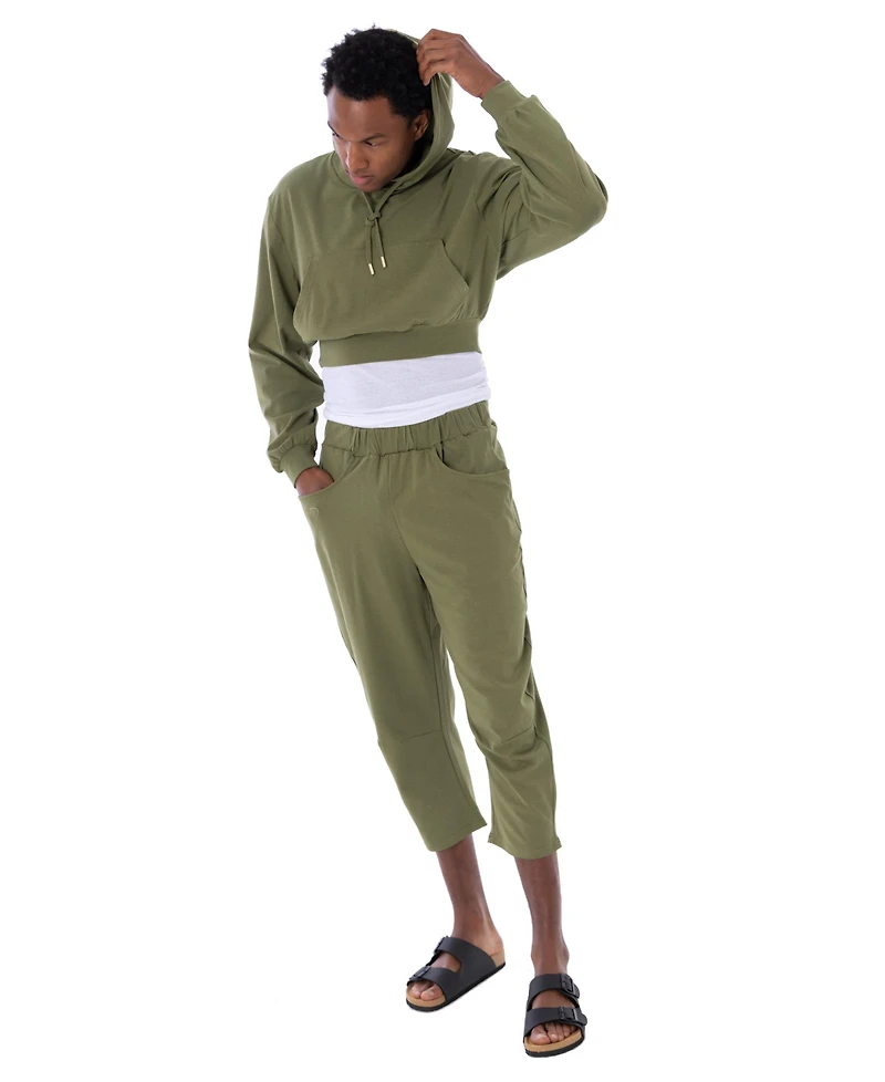 Dai Moda Men's Tony Crop Leisure Pant