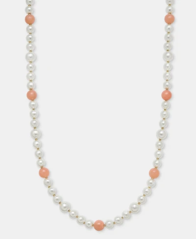 Charter Club Mixed Stone Beaded 44" Necklace, Macy's Exclusive