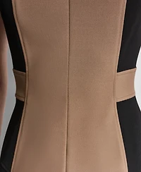 Dkny Women's Sleeveless Jewel Neck Sheath Dress