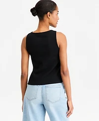On 34th Women's Boatneck Side Button Tank, Macy's Exclusive