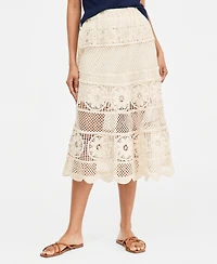 On 34th Women's Crochet Midi Skirt, Macy's Exclusive