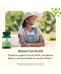 Swanson L. Reuteri Probiotic Plus With L. Rhamnosus, L. Acidophilus and Fos, Digestive and Gut Health, 7 Billion Cfu, 30 Veggie Capsules