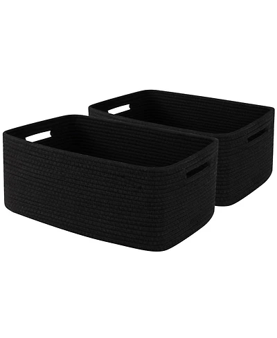 Gnuadz Woven Rope Storage Basket Organizer Bins Gift