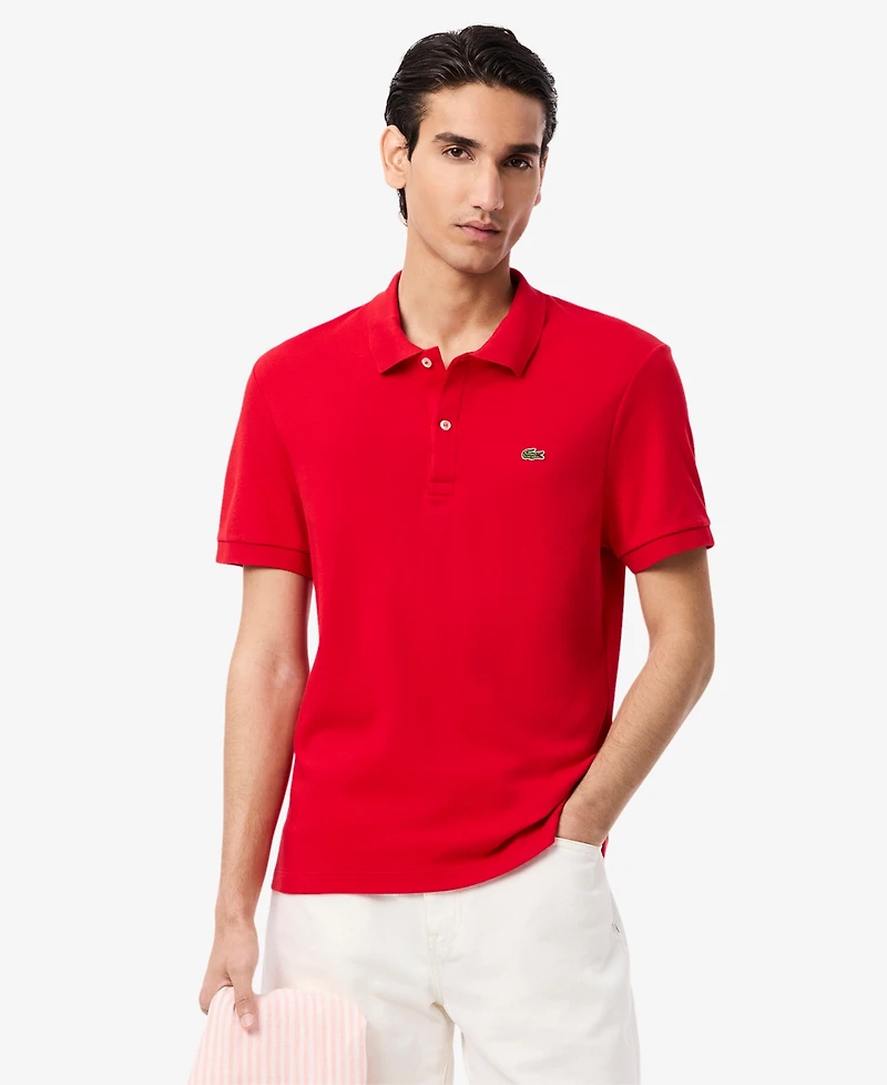 Men's Lacoste Regular Fit Soft Touch Short Sleeve Polo