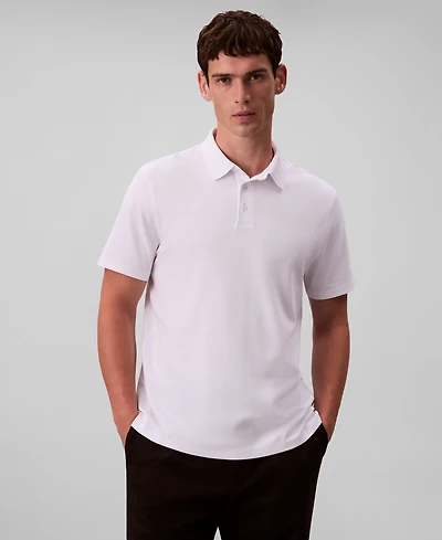 Calvin Klein Men's Short Sleeve Supima Cotton Polo Shirt