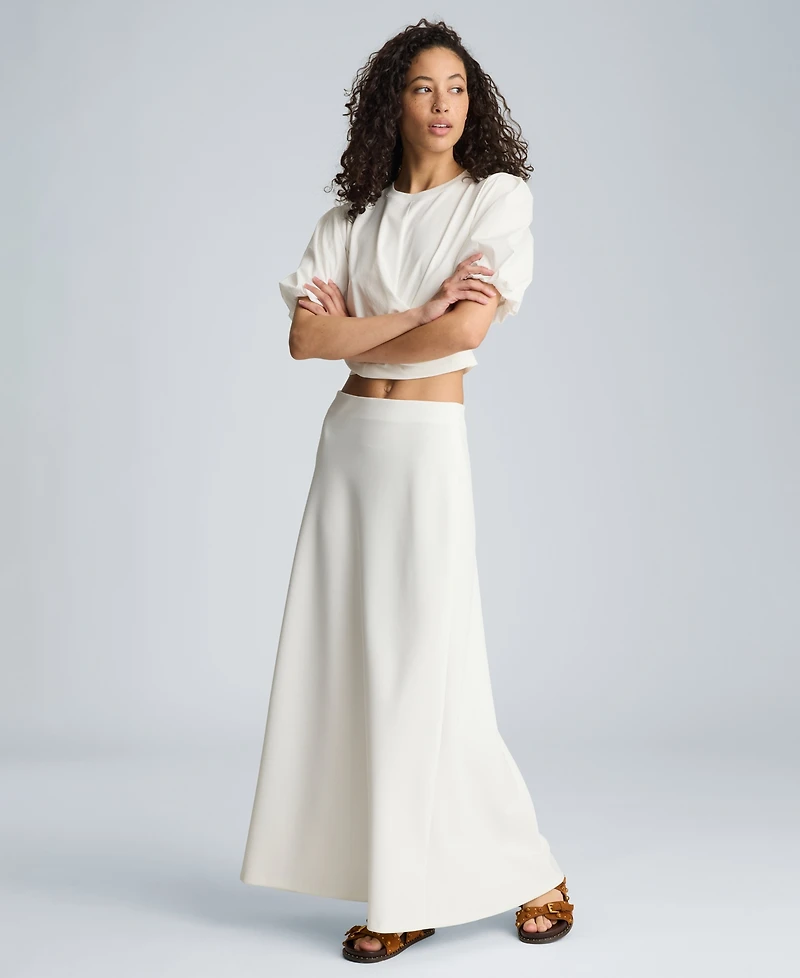 Kenneth Cole Women's Crewneck Wrap T-Shirt