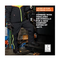 RefrigiWear Men's FrostFlex Insulated Quilted Pants - -20°F Cold Protection, Flexible and Water-Repellent Workwear