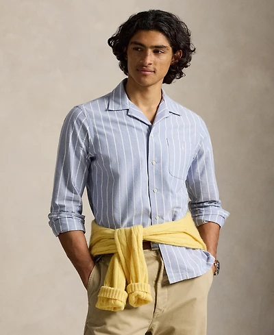 Polo Ralph Lauren Men's Long-Sleeve Iconic Mesh Shirt