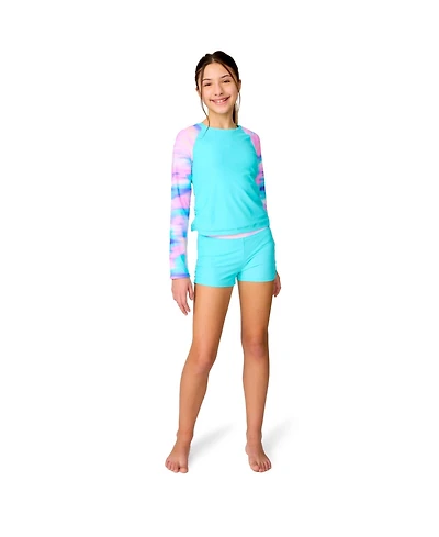 Free Country Girls Dreamy Drift Rash Guard Swim Set