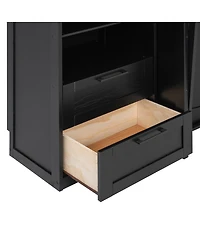 Streamdale Furniture Murphy Bed w/Closet, Drawers, Shelves