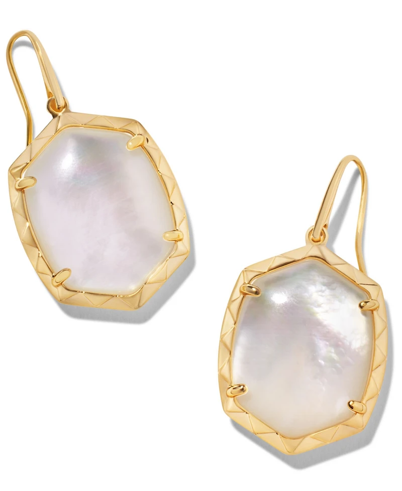 Kendra Scott 14k Gold-Plated Stone Drop Earrings